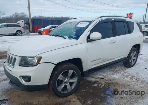 2016 Jeep Compass High Altitude Edition из США, поврежденный, VIN 1C4NJCEAXGD805058